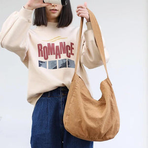 Retro Canvas Messenger Bag Women's Shoulder Bags Casual Tote
