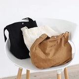 Retro Canvas Messenger Bag Women's Shoulder Bags Casual Tote