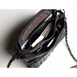 Punk Style Women Crossbody Bag Leather Small Skull Shoulder Bag