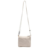 Leisure Canvas Shoulder Bag with O-ring Zipper