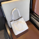Women's Shoulder Bag Pu High Lacquer Leather Large Capacity Handbag