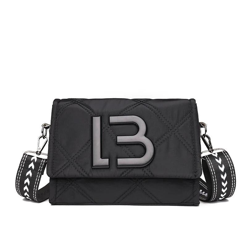 Women Flap Shoulder Bag Spain Nylon Tassle Crossbody Bags