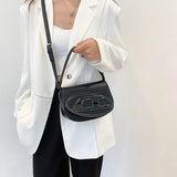 Half Moon Shoulder Bag Tote Handbag Underarm Bag Crossbody Purse for Women