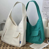 Canvas Handbag Women's Casual Large Capacity Shoulder Messenger Tote Bag