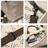 Canvas Women Handbags Shoulder Bags Tote Crossbody Bags Large Capacity