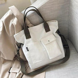 Canvas Women Handbags Shoulder Bags Tote Crossbody Bags Large Capacity