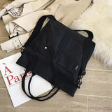 Canvas Women Handbags Shoulder Bags Tote Crossbody Bags Large Capacity