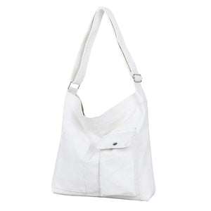 Women's Tote Bag Large Capacity Canvas Messenger Crossbody Shoulder Bag