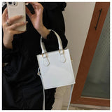 Women's PU Leather Shoulder Bag Small Crossbody Handbag Purse