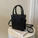 Women's PU Leather Shoulder Bag Small Crossbody Handbag Purse