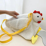 Cartoon Chicken Crossbody Purse Hen Shape Messenger Bag