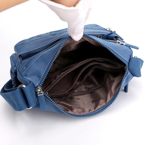 Nylon Shoulder Bag for Women CrossBody Casual Handbag