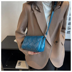 Vintage Leather Shoulder Crossbody Bag for Women