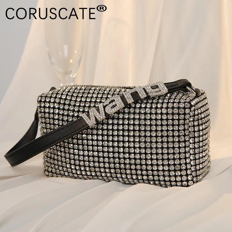 Diamond Crossbody Bag Satchel Handbag for Women