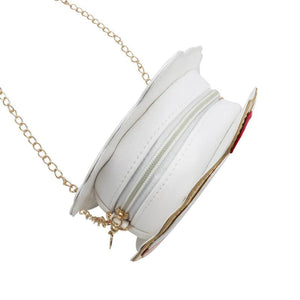 Cartoon Cupcake Mini Bag PU Leather Crossbody Girl Shoulder Messenger