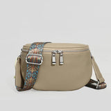 100% Leather Women's Bag Solid Cow Leather Women Shoulder Crossbody Bag