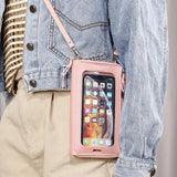 Women's Diagonal Anti-theft Touch Screen Shoulder Bag
