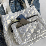 Winter Warm Women's Shoulder Bag Quilted Crossbody Bags for Women