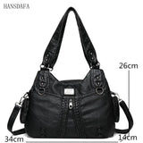 Soft Leather Handbags High Woman Messenger Bag