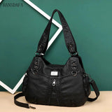 Soft Leather Handbags High Woman Messenger Bag