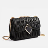Stylish Chain Single-shoulder Leather Bag Women's Crossbody Small Bag
