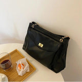 Retro Large Shoulder Bag for Women