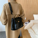 Retro Large Shoulder Bag for Women