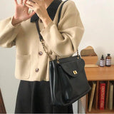 Retro Large Shoulder Bag for Women