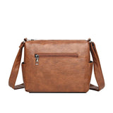 Soft Leather Women Shoulder Bag Crossbody Messenger Bag