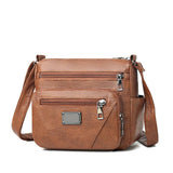 Soft Leather Women Shoulder Bag Crossbody Messenger Bag