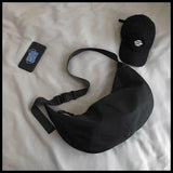 Workwear Bag Women Large Capacity Shoulder Bag College Student Cross Bag