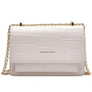 Net Red Texture Square Sling Bag Mini Handbag