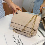 Net Red Texture Square Sling Bag Mini Handbag