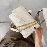 Net Red Texture Square Sling Bag Mini Handbag