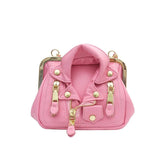 Women's Leather Rivet Crossbody Bag Lady Shoulder Handbag