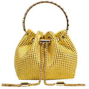XIHAHA Rhinestone Handbag for Women Bag Diamonds Shoulder Bag Purse Ladies