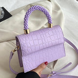 Stone Pattern PU Leather Messenger Bags Envelope Clutch Crossbody Bags