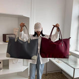 Water Repellent Duffle Travel Bag for Women Large Capacity Handbags