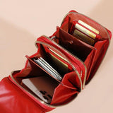 Small Shoulder Bag Pu Leather Crossbody Mini Messenger Purse