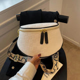 Crossbody Bag Pu Leather Soft Messenger Bags For Ladies Zipper Wide Shoulder