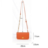 High Leather Crossbody Bag Solid Shoulder Snake Print Large Purse