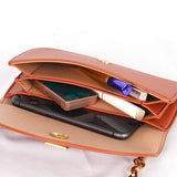 High Leather Crossbody Bag Solid Shoulder Snake Print Large Purse