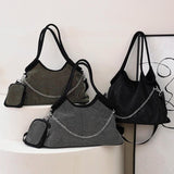 Diamond Tote Bags High Large Shoulder Purse Crossbody Handbag Satchel