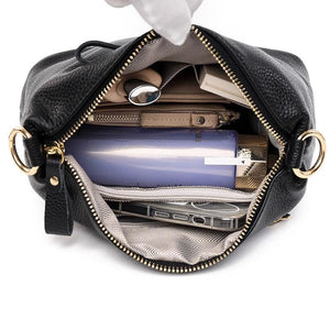 Soft Cowhide Shoulder Bag Women Handbags 100% Leather Messenger Bag