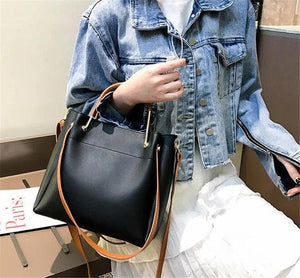 Women Shoulder Bag Bucket Hand Tote High Crossbody Purse