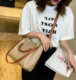 Women Shoulder Bag Bucket Hand Tote High Crossbody Purse