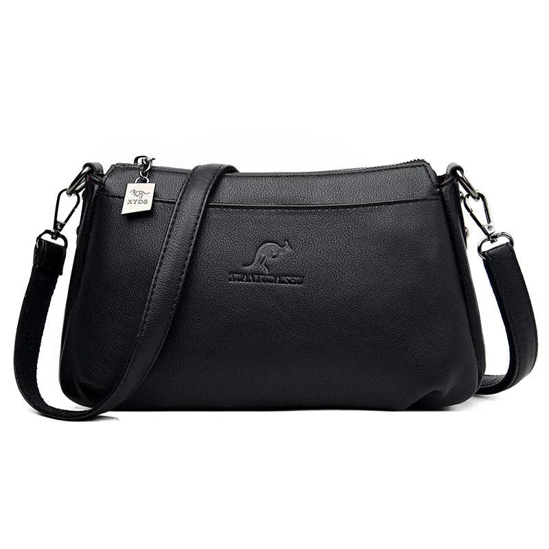 Women Crossbody Bag Small Flap Shoulder Bag PU Leather Handbag