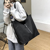 Large Capacity Nylon Tote Bag for Women Crossbody Handbag