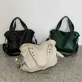 Large Women's Shoulder Bags Casual Tote Bag Pu Leather Hobos Crossbody Travel