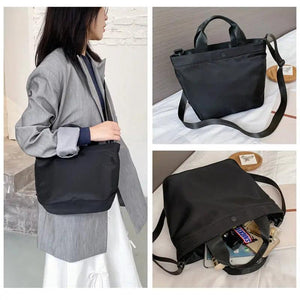 Large Capacity Nylon Shoulder Bag Waterproof Messenger Bag